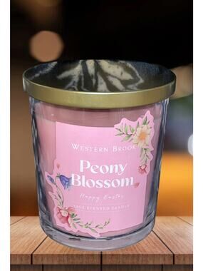 NEW! Western Brook Sea Breeze Jar Candle 12.5 oz with Corinthians 12:9